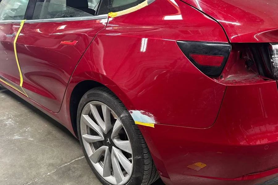 Tesla Model Y vs Model 3 collision repair comparison EV Central San Francisco